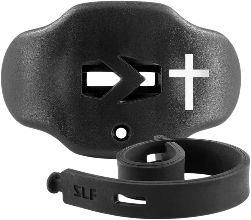 SLEEFS Football Mouth Guard - Youth Mouthguard with Strap - Lip/Teeth Protector Mouthpiece - No Boil - for Youth/Adults, Maximum Air Flow, for All Sports - Cross (Cross Black) - Image 1